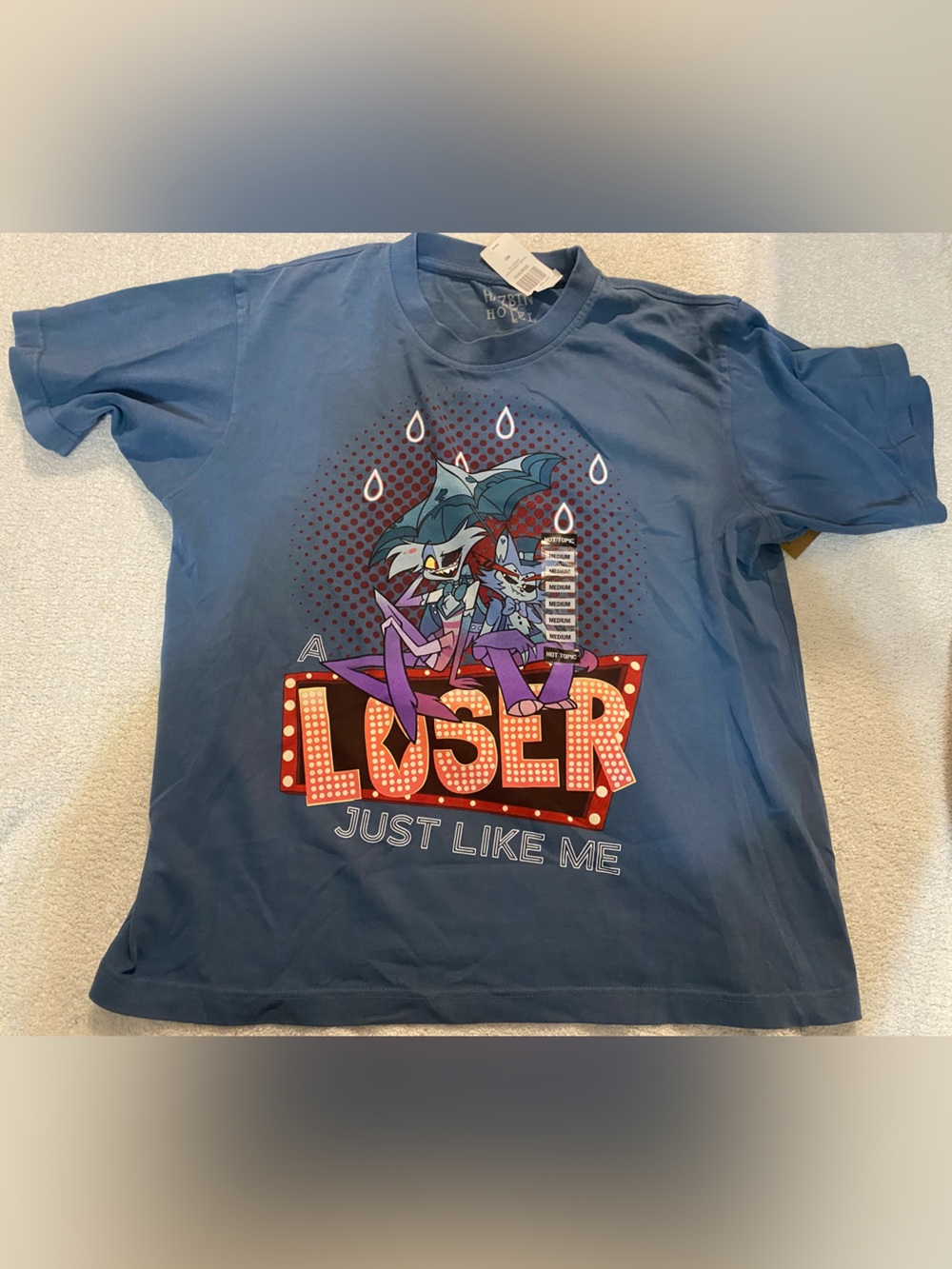 Hazbin Hotel 'A Loser Just Like Me' Graphic Tee